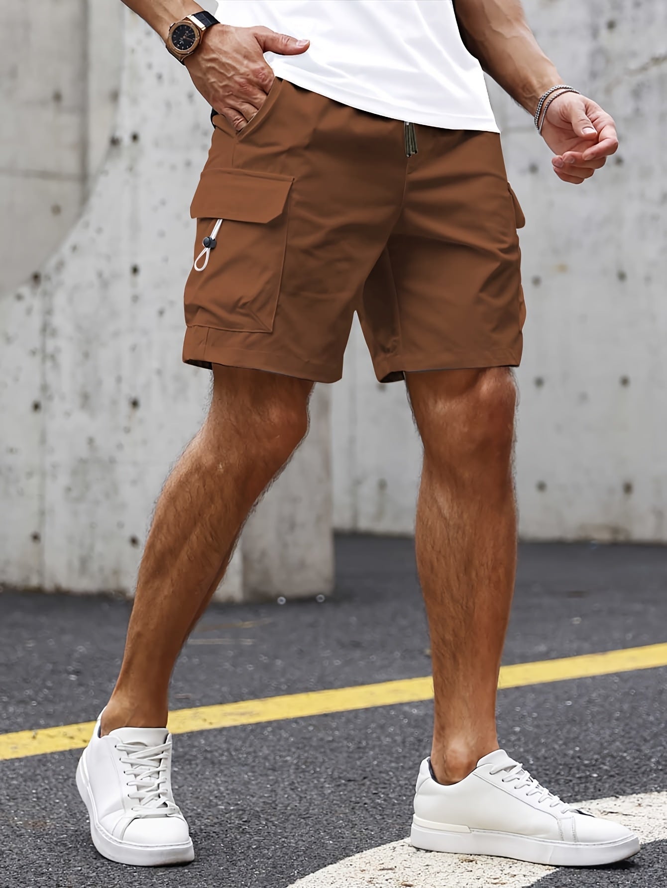 MAISON VALÉRIE | Shorts cargo pour homme