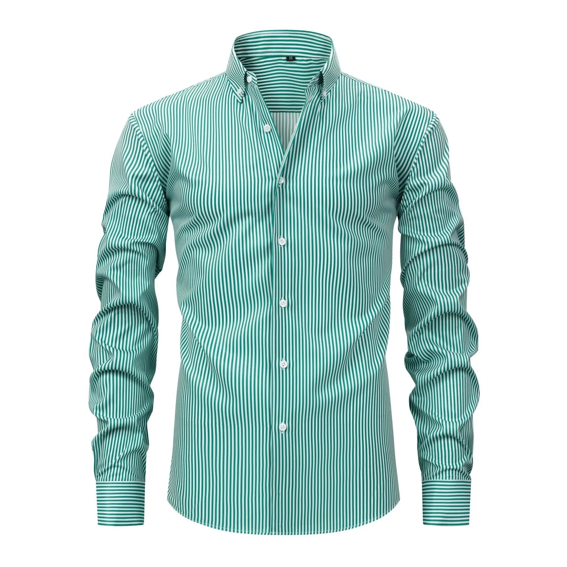 MAISON VALÉRIE | Chemise rayée élégante pour hommes