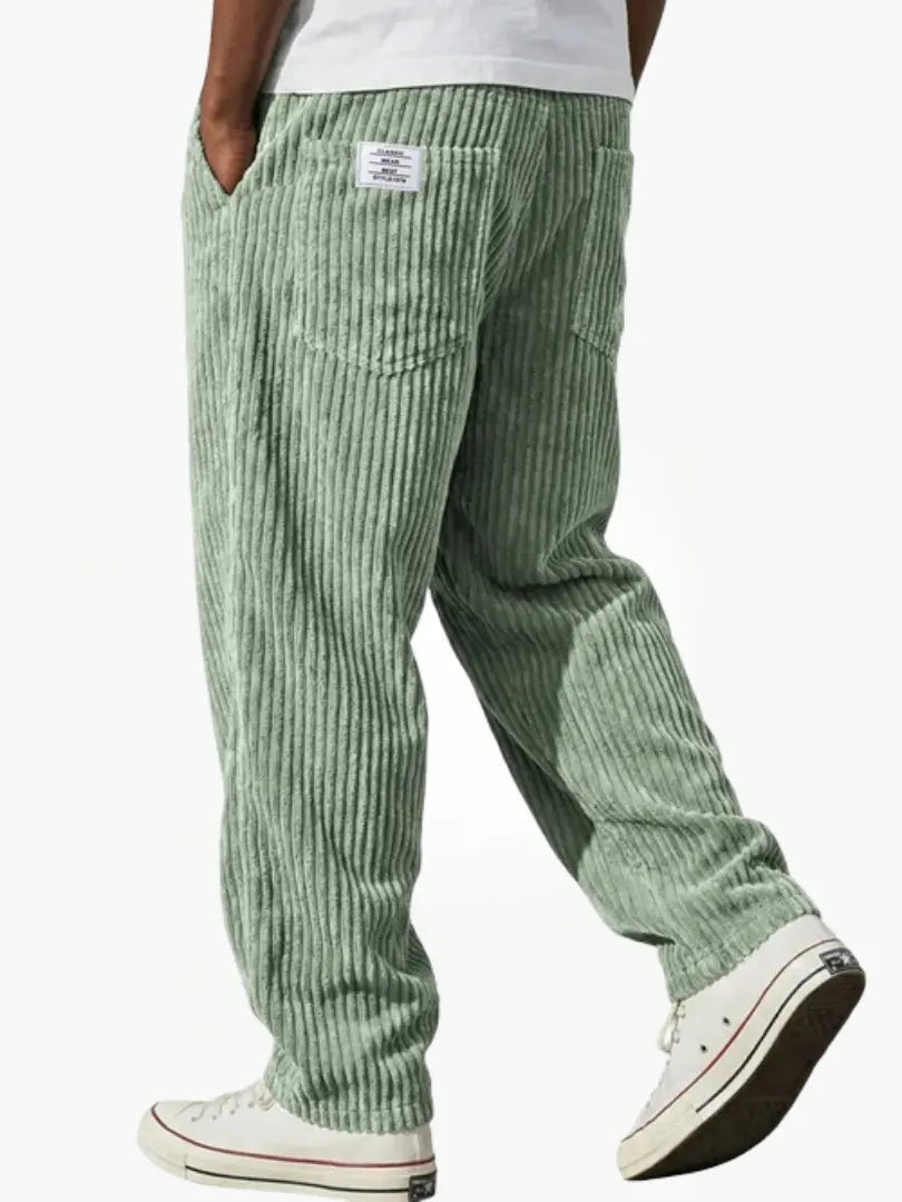 MAISON VALÉRIE | Pantalons en velours côtelé pour hommes