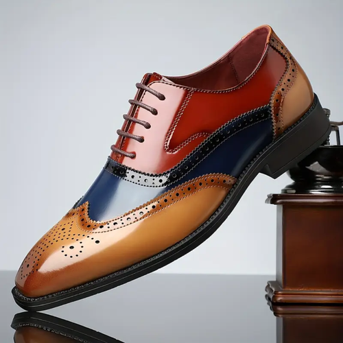 MAISON VALÉRIE | Chaussures brogues classiques pour hommes