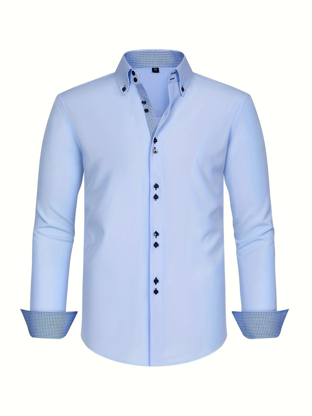 MAISON VALÉRIE | Alberto | chemise élégante légère avec détails contrastés