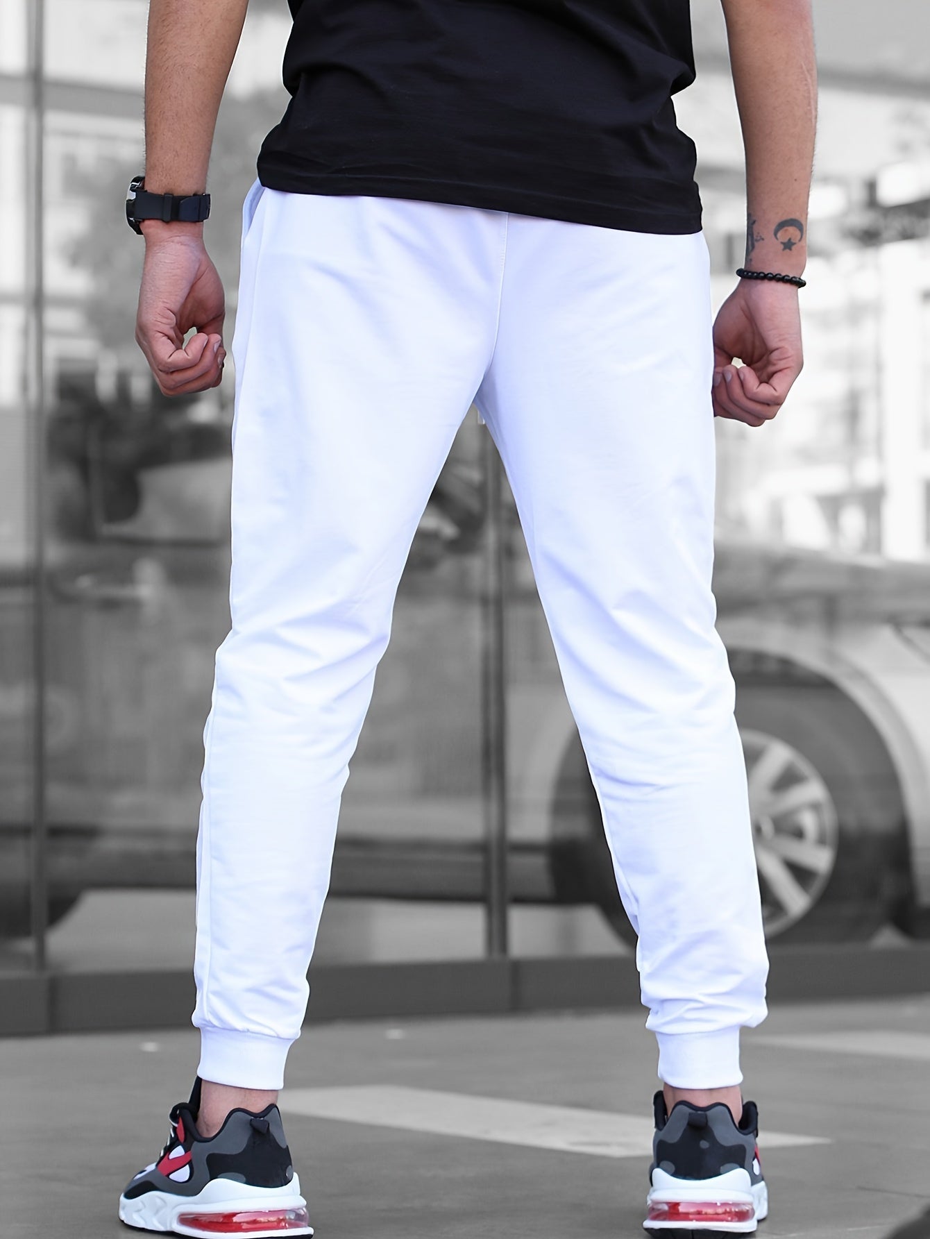 MAISON VALÉRIE | Pantalon de jogging à poches multiples pour hommes