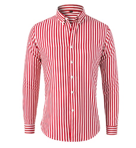 MAISON VALÉRIE | Chemise à rayures pour hommes
