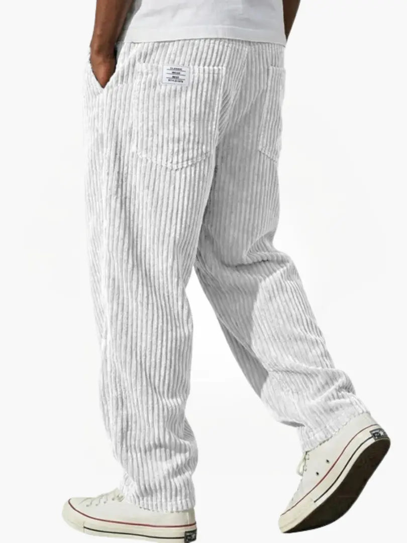 MAISON VALÉRIE | Pantalons en velours côtelé pour hommes