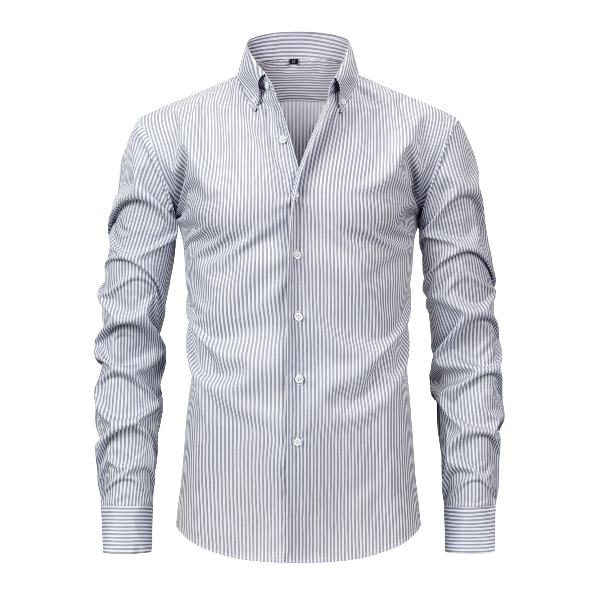 MAISON VALÉRIE | Chemise rayée élégante pour hommes