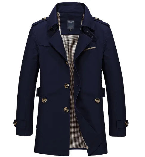MAISON VALÉRIE | Trench-manteau moderne pour hommes