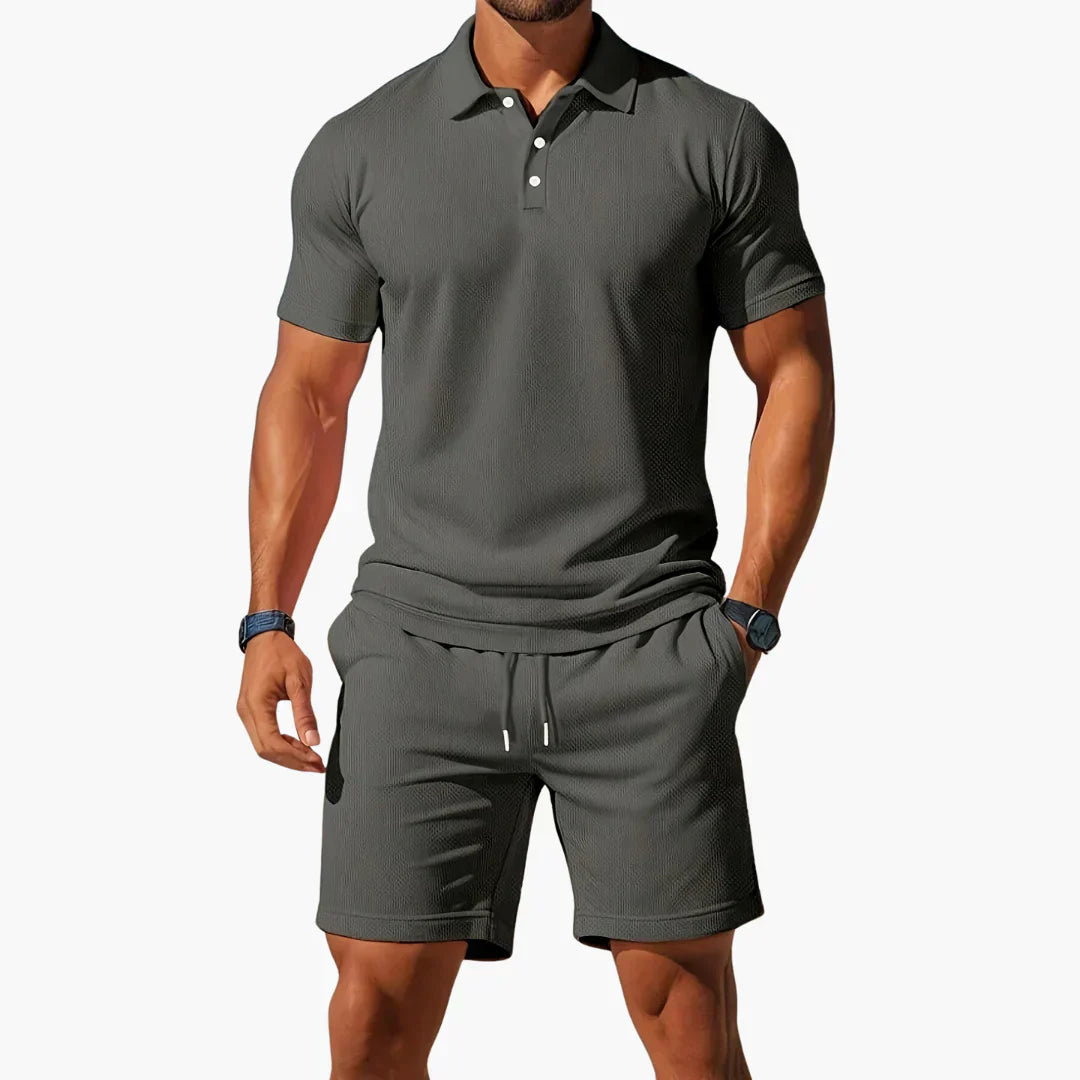 MAISON VALÉRIE | Ensemble polo pour hommes