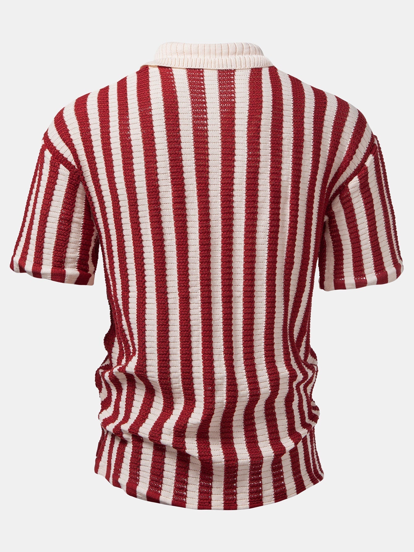 MAISON VALÉRIE | Chemise à rayures avec épaules baissées