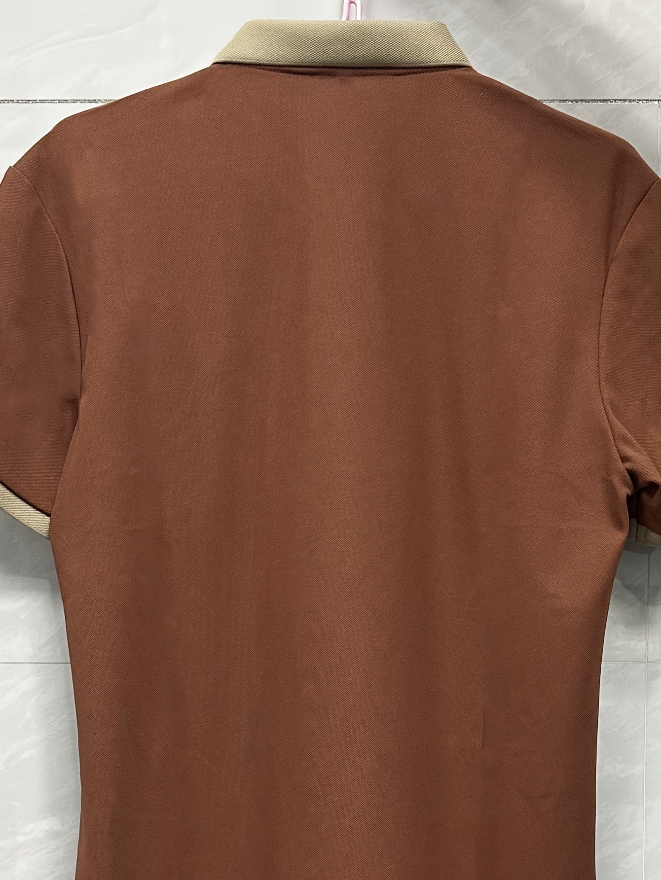 MAISON VALÉRIE | Polo brodé moderne pour homme