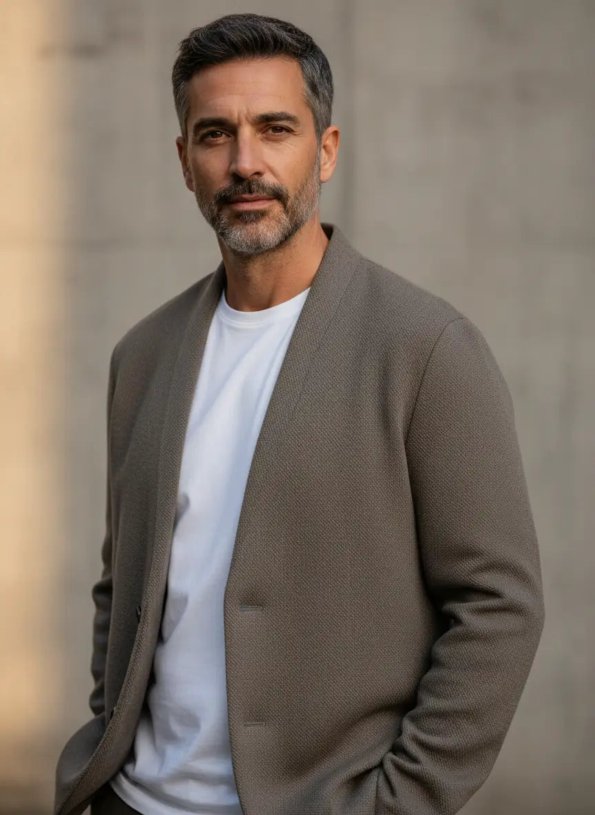 MAISON VALÉRIE | Blazer classique refiné pour hommes
