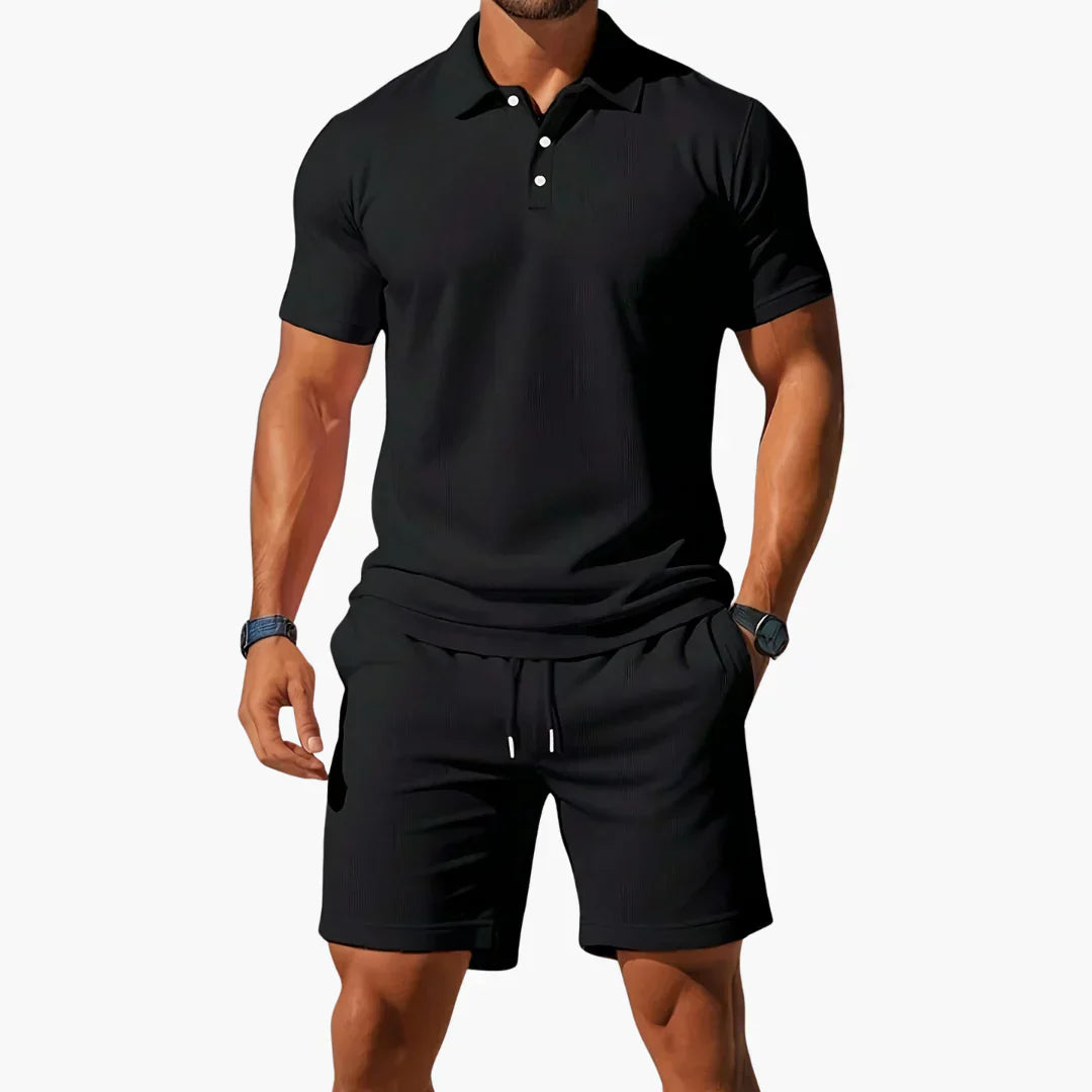 MAISON VALÉRIE | Ensemble polo pour hommes