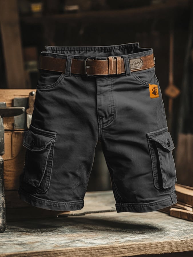 MAISON VALÉRIE | Shorts cargo classiques pour hommes