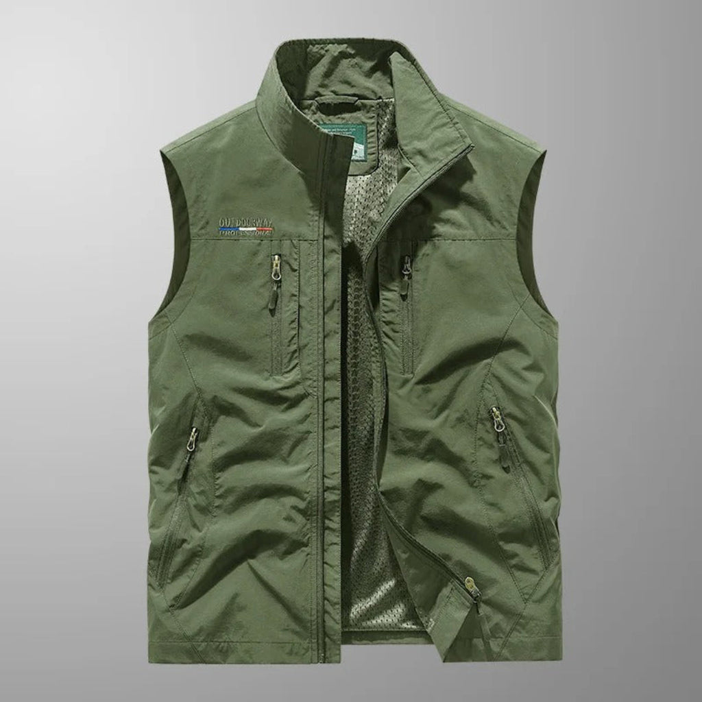 MAISON VALÉRIE | Veste utile zippée pour hommes