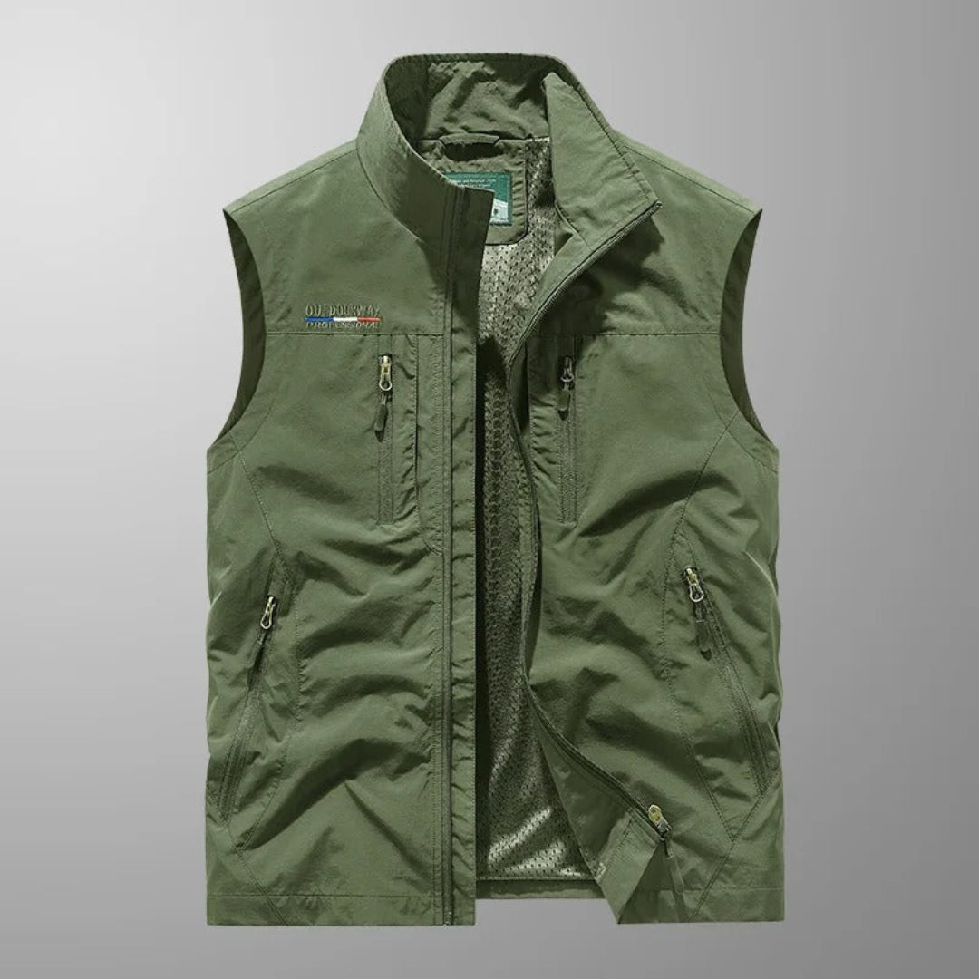 MAISON VALÉRIE | Veste utile zippée pour hommes