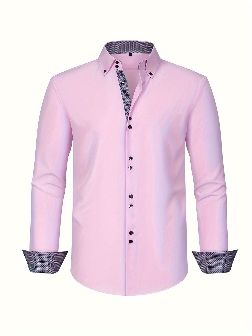 MAISON VALÉRIE | Alberto | chemise élégante légère avec détails contrastés