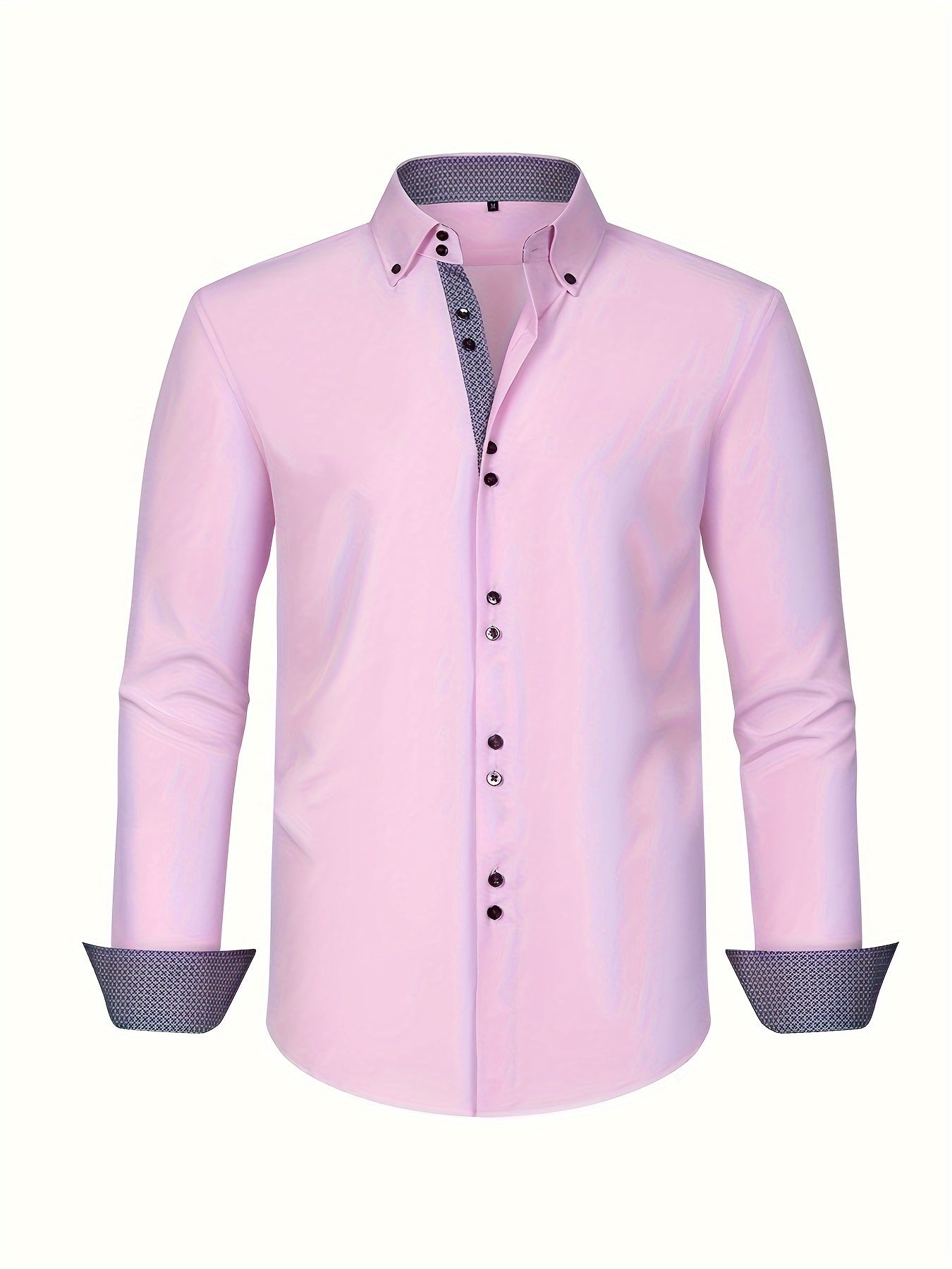 MAISON VALÉRIE | Alberto | chemise élégante légère avec détails contrastés