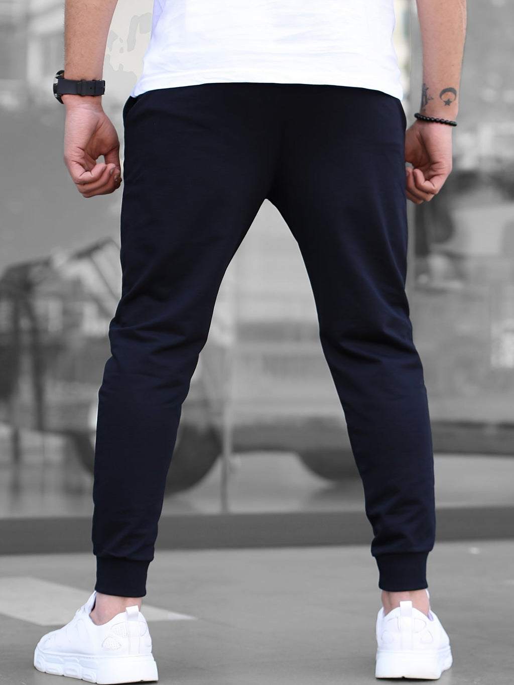 MAISON VALÉRIE | Pantalon de jogging à poches multiples pour hommes