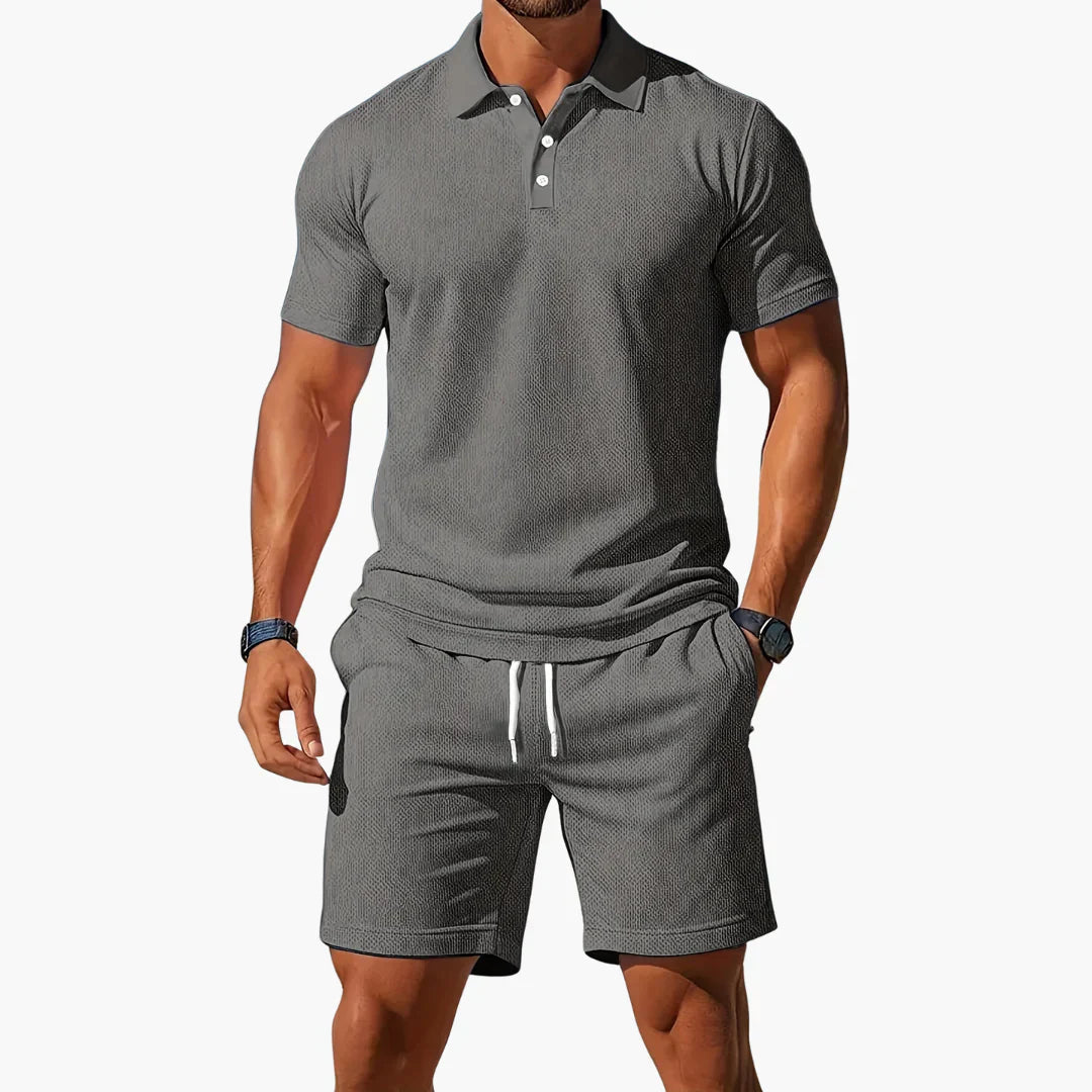 MAISON VALÉRIE | Ensemble polo pour hommes