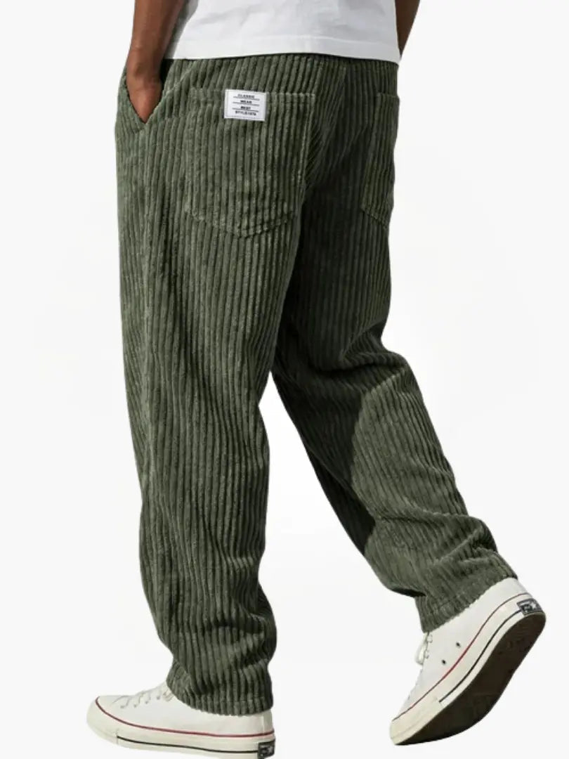 MAISON VALÉRIE | Pantalons en velours côtelé pour hommes