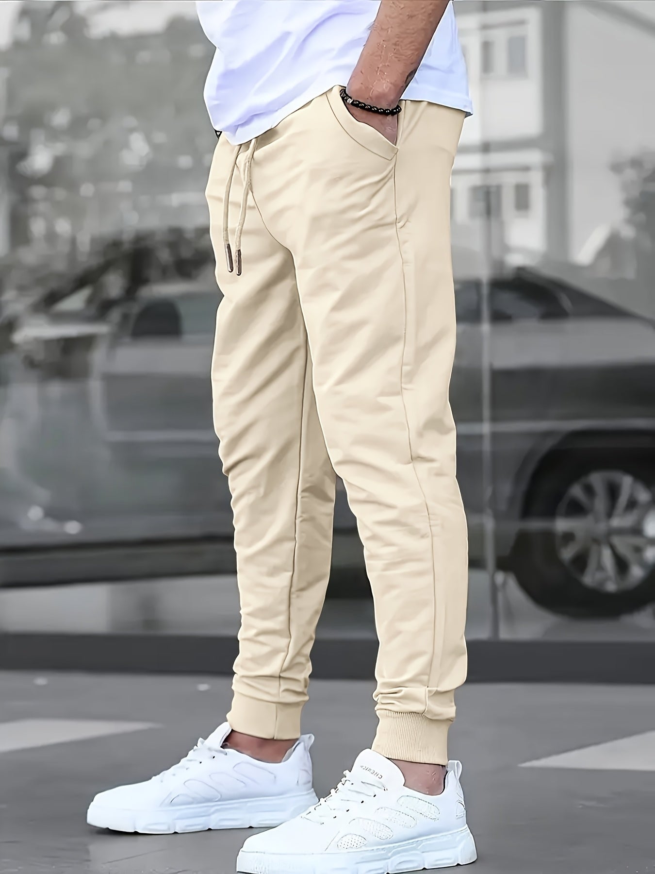 MAISON VALÉRIE | Pantalon de jogging à poches multiples pour hommes