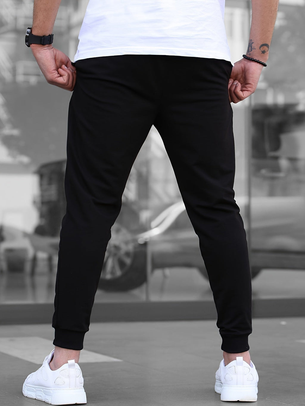 MAISON VALÉRIE | Pantalon de jogging à poches multiples pour hommes