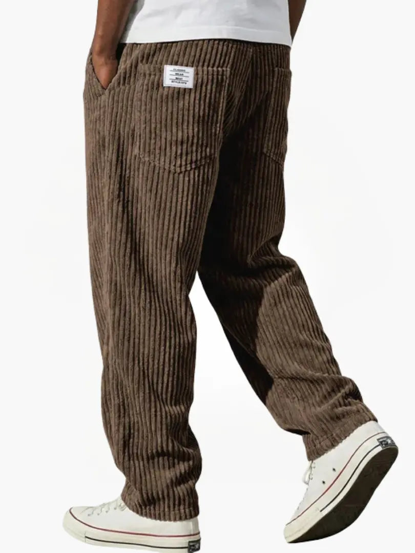 MAISON VALÉRIE | Pantalons en velours côtelé pour hommes