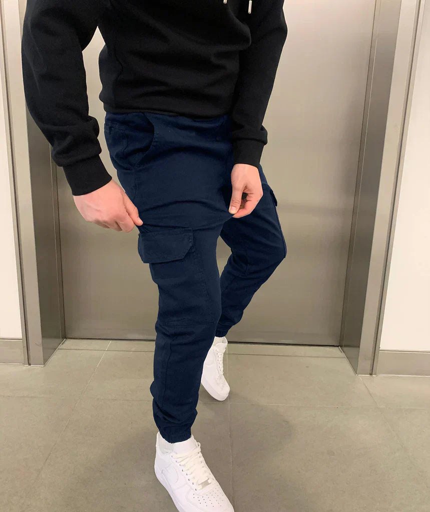 MAISON VALÉRIE | Pantalon cargo élégant pour hommes