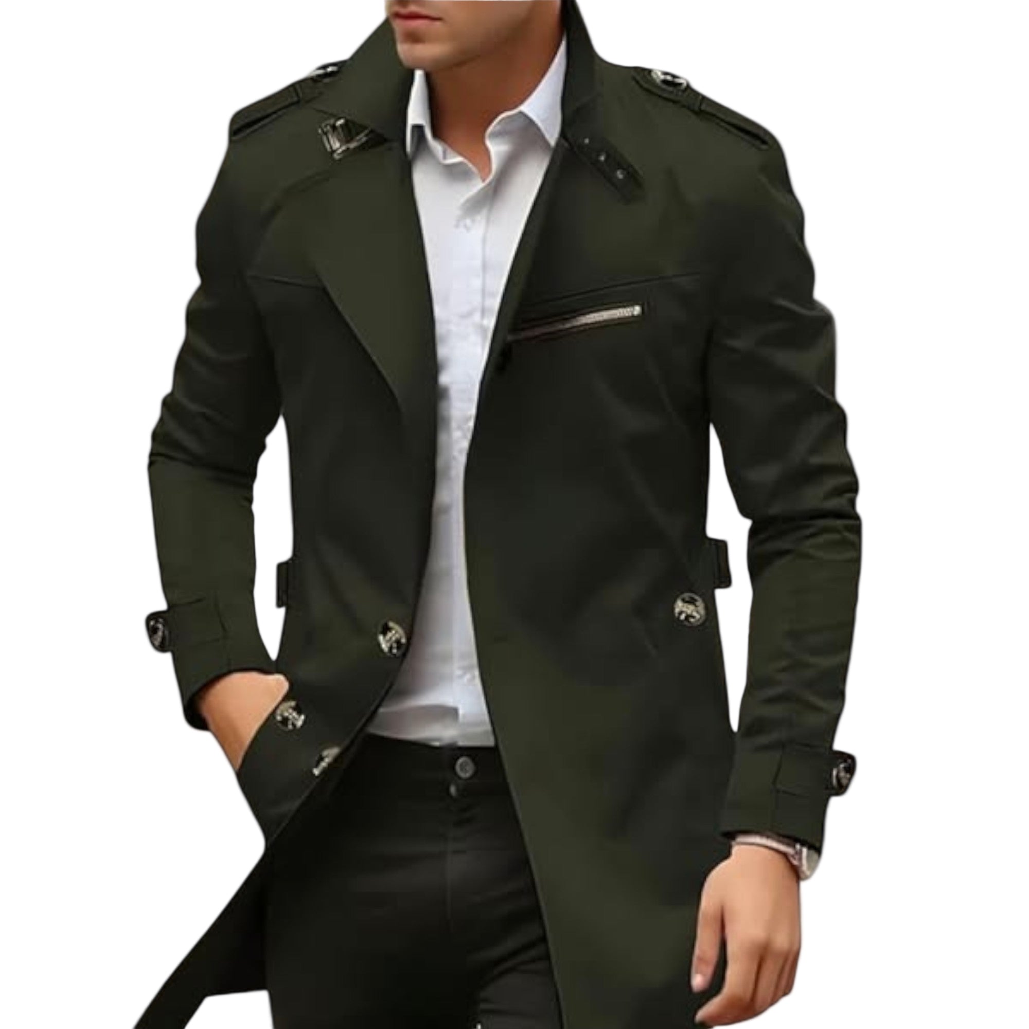 MAISON VALÉRIE | Veste de printemps classique pour homme