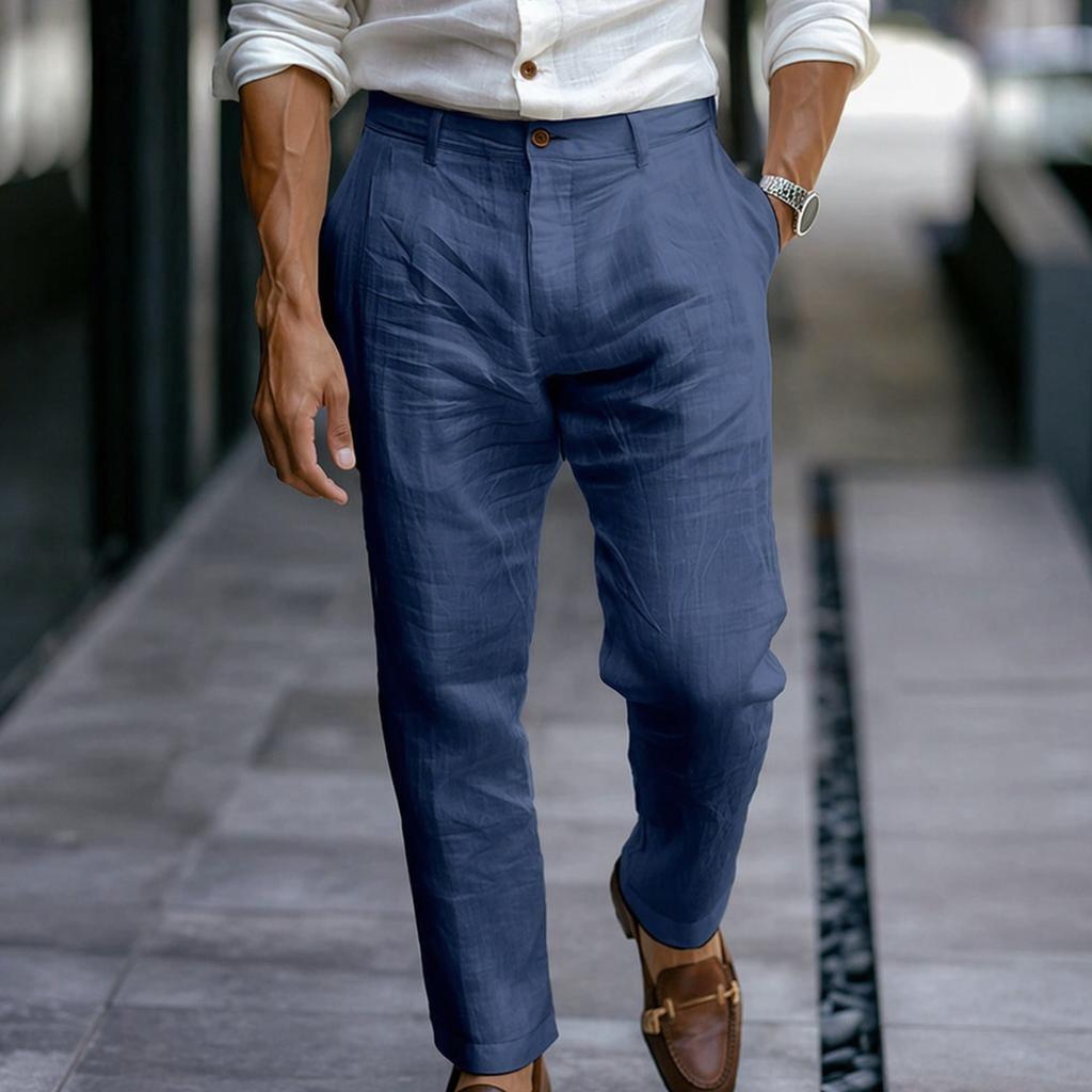 MAISON VALÉRIE | Pantalons d'été classiques pour hommes