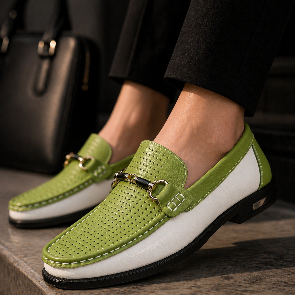 MAISON VALÉRIE | Chaussures à enfiler pour hommes