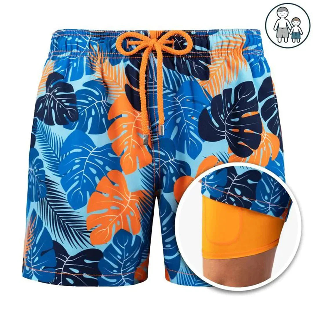 MAISON VALÉRIE | Short de bain sechage rapide pour hommes