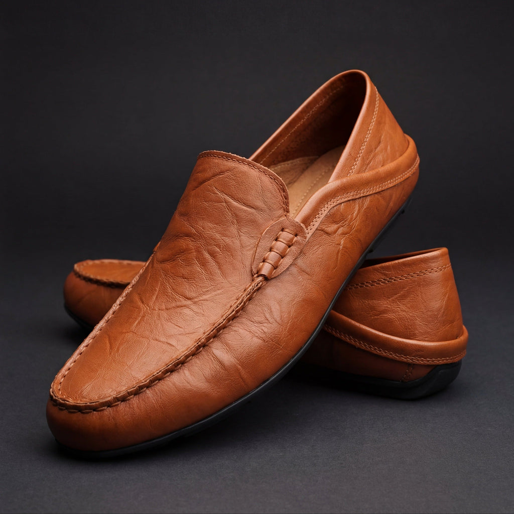 MAISON VALÉRIE | Des mocassins élégants et intemporels pour hommes
