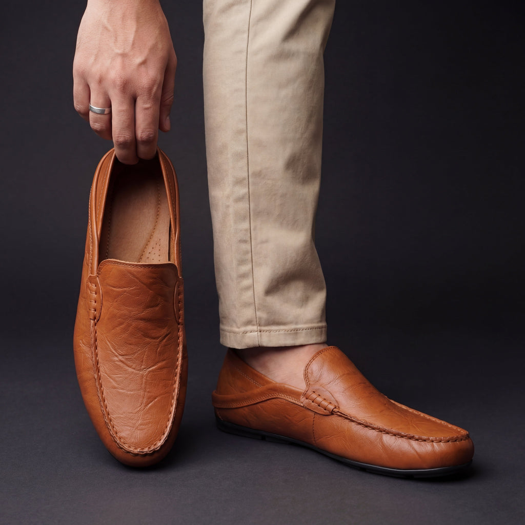 MAISON VALÉRIE | Des mocassins élégants et intemporels pour hommes