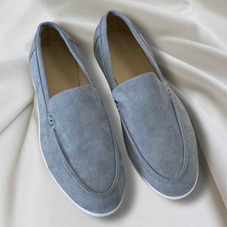 MAISON VALÉRIE | Mocassins élégants en daim pour hommes