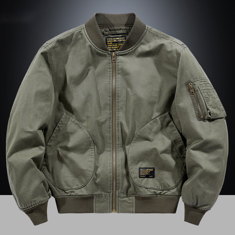 MAISON VALÉRIE | Blouson bomber à finitions côtelées pour homme