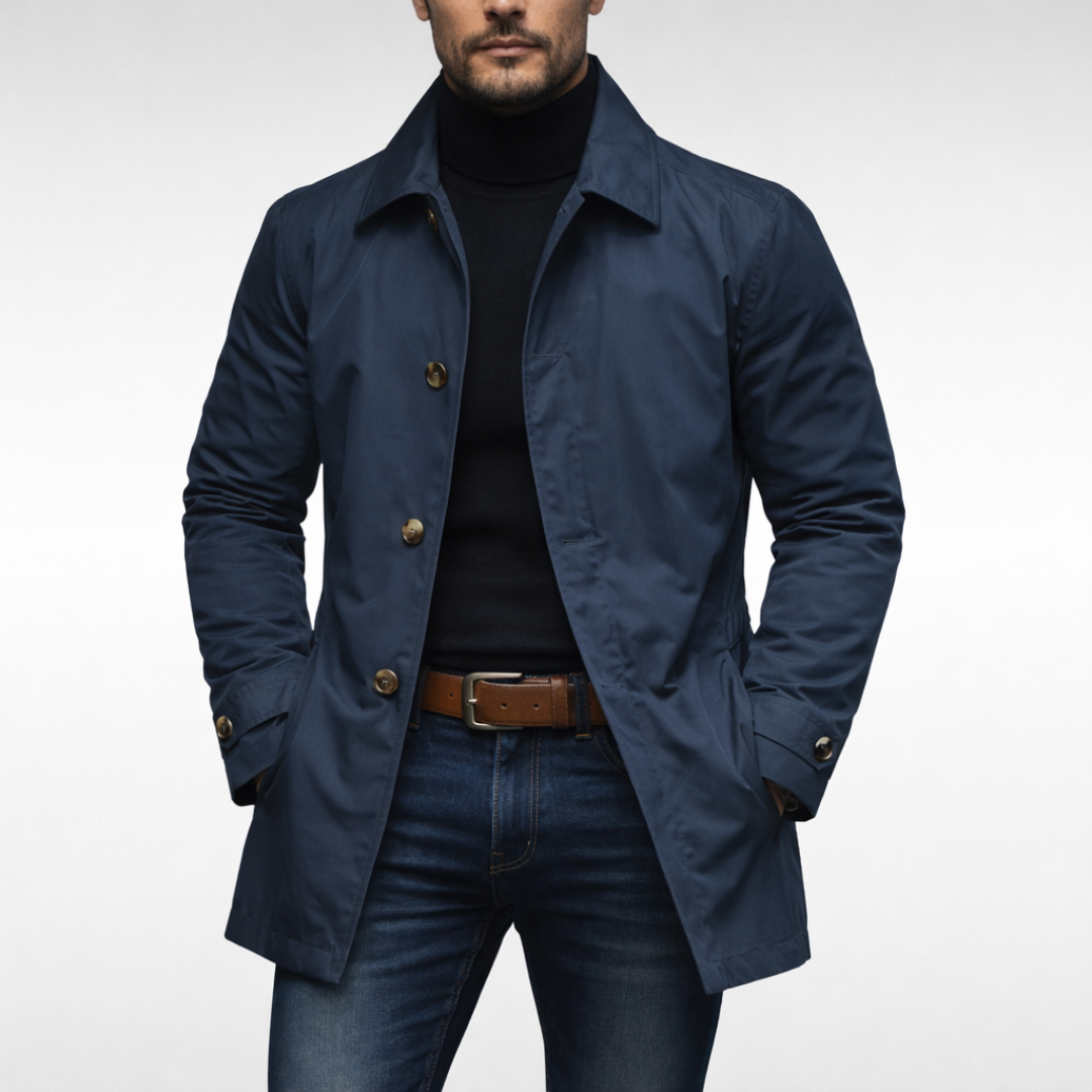 MAISON VALÉRIE | Manteau urbain classique pour homme