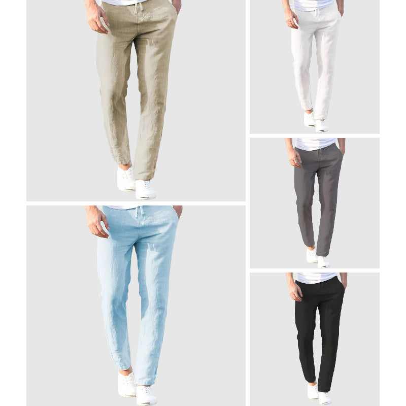 MAISON VALÉRIE | Beniamino | pantalon léger en lin