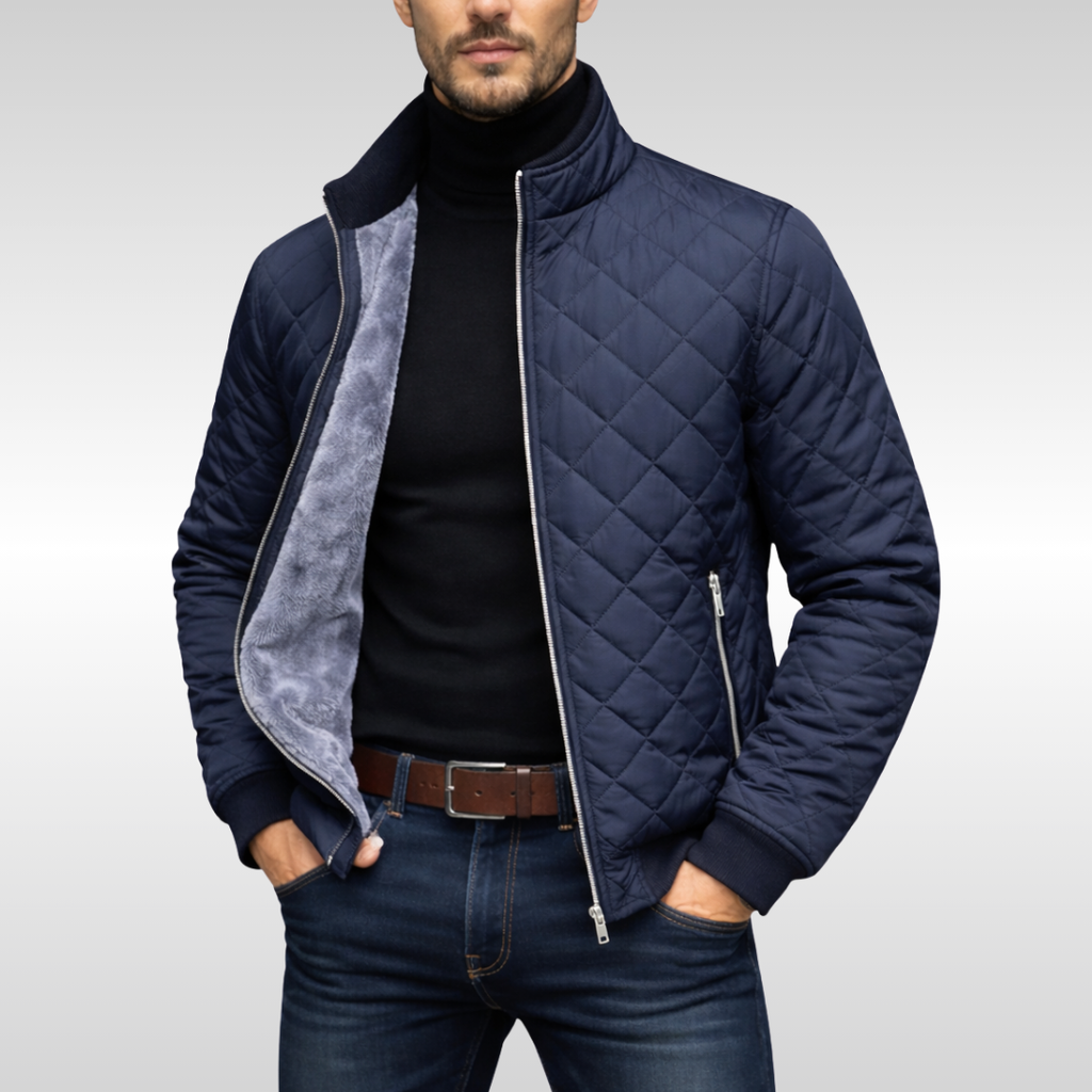 MAISON VALÉRIE | Élégante veste matelassée d'extérieur pour homme