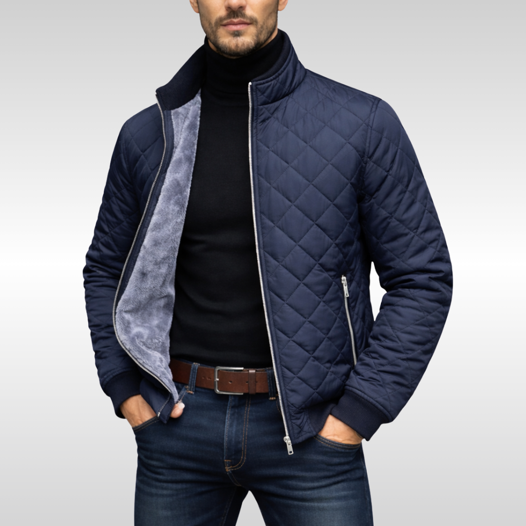MAISON VALÉRIE | Élégante veste matelassée d'extérieur pour homme