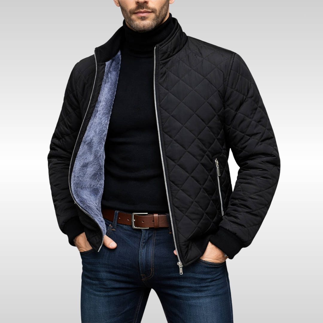 MAISON VALÉRIE | Élégante veste matelassée d'extérieur pour homme