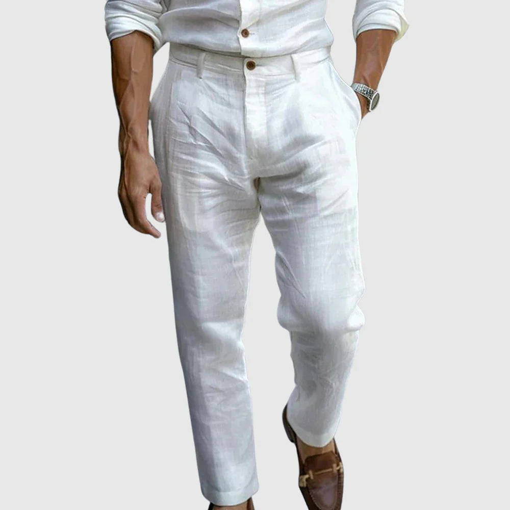 MAISON VALÉRIE | Pantalon d'été élégant pour hommes