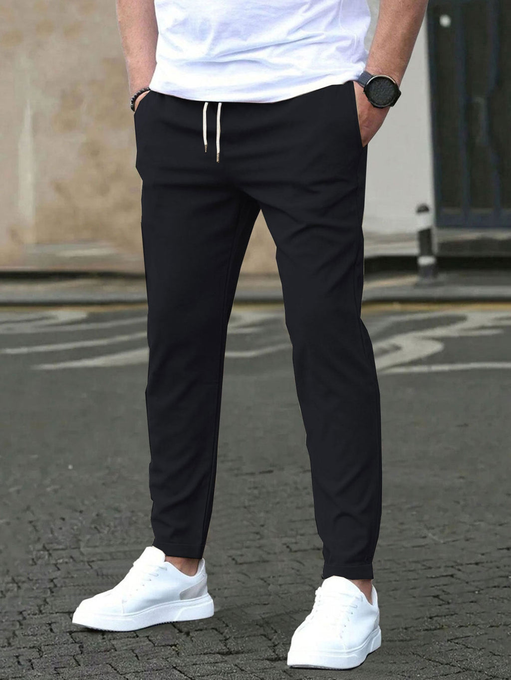 MAISON VALÉRIE | Pantalons élastiques pour hommes