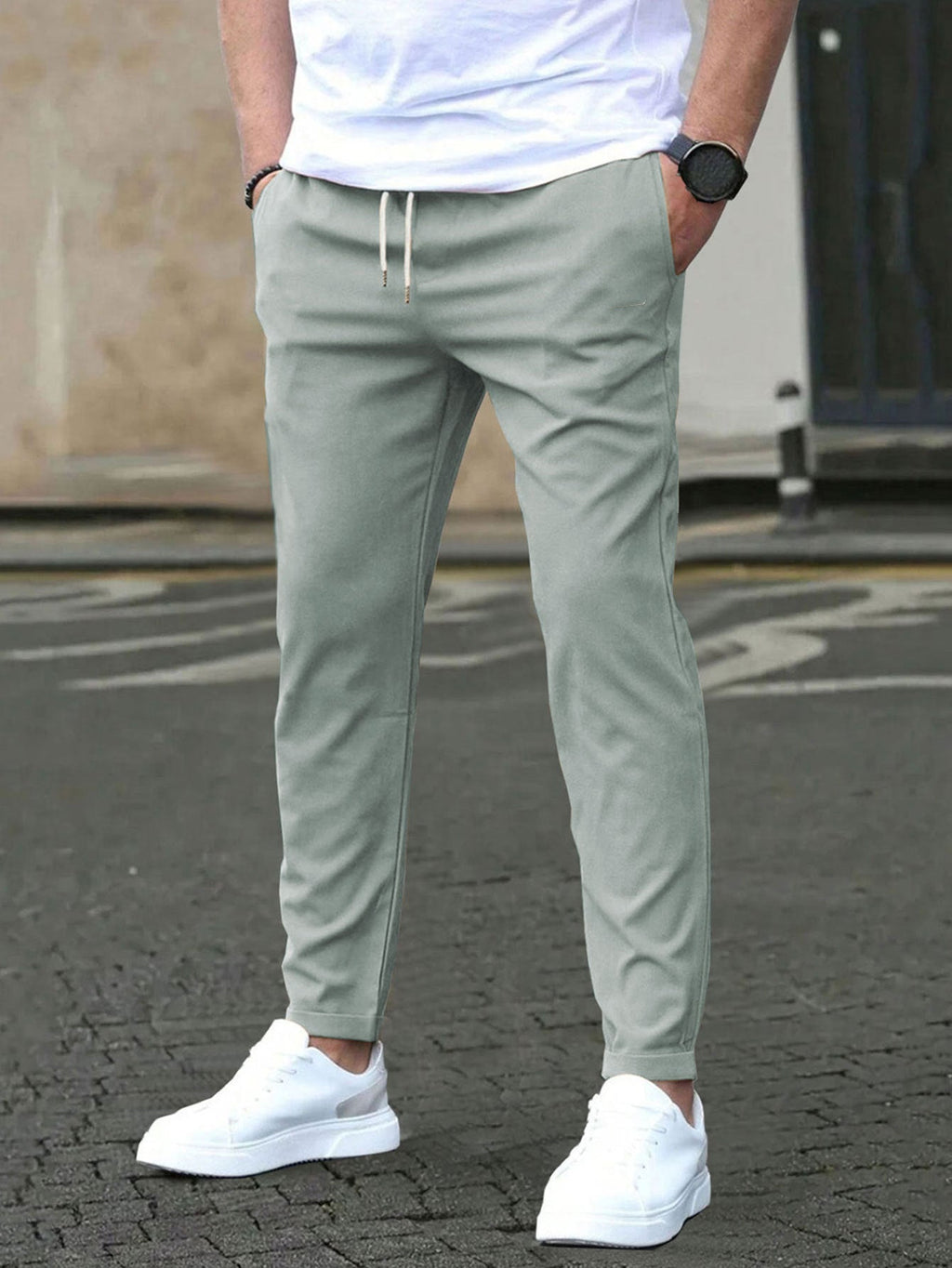 MAISON VALÉRIE | Pantalons élastiques pour hommes