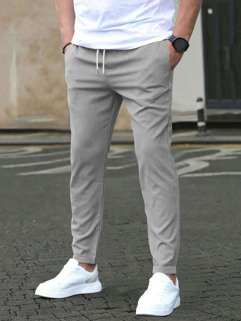 MAISON VALÉRIE | Pantalons élastiques pour hommes