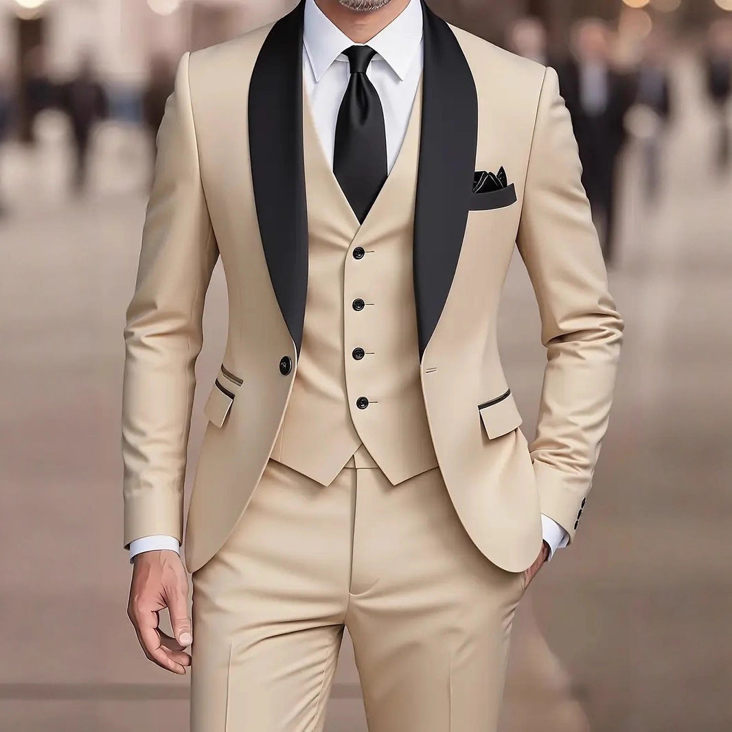 MAISON VALÉRIE | Costume à col chal pour hommes