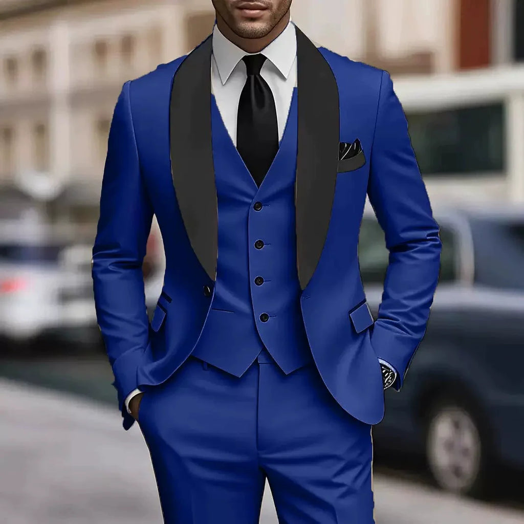 MAISON VALÉRIE | Costume à col chal pour hommes