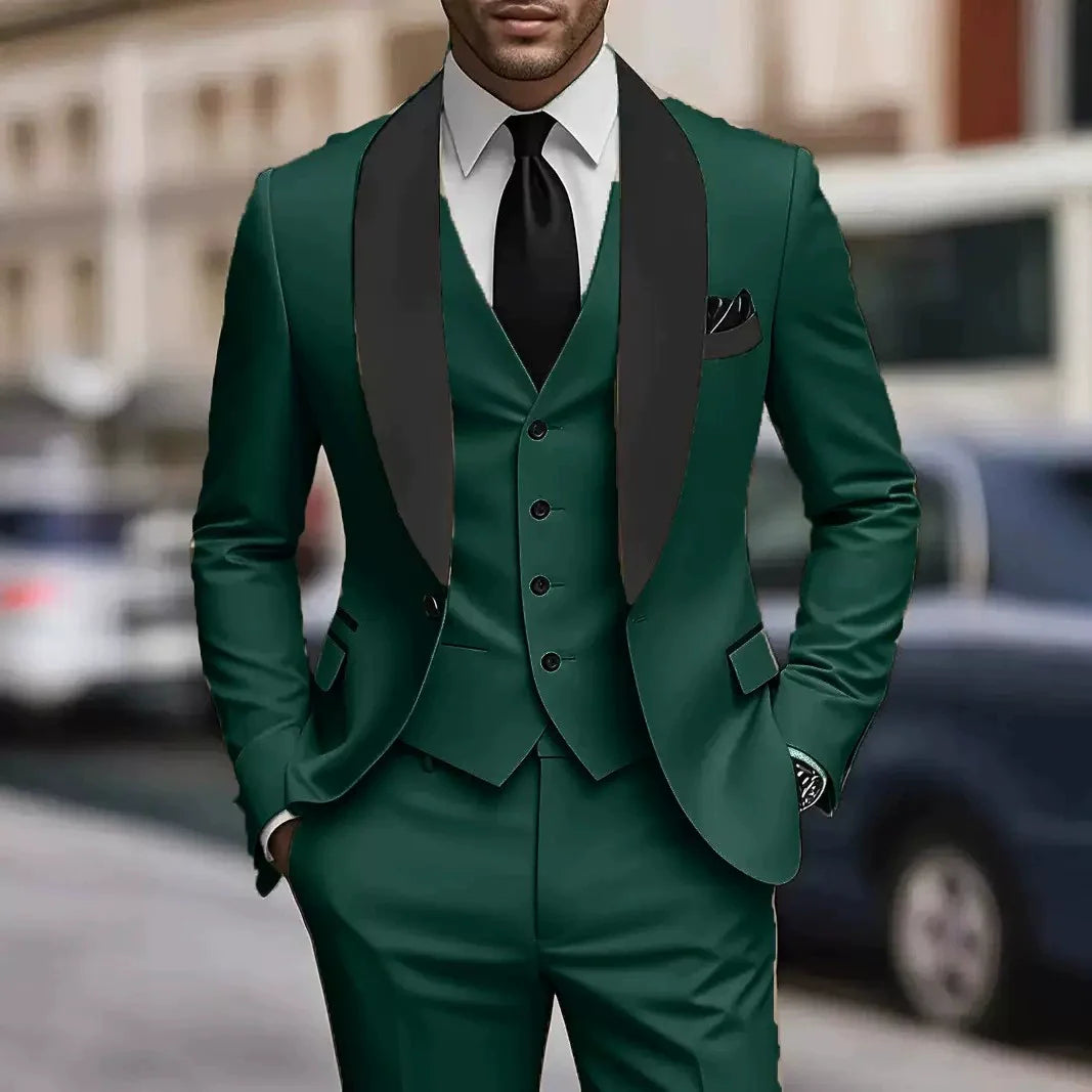MAISON VALÉRIE | Costume à col chal pour hommes