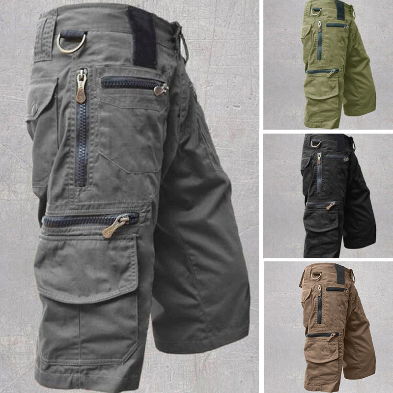 MAISON VALÉRIE | Shorts cargo d'extérieur pour hommes