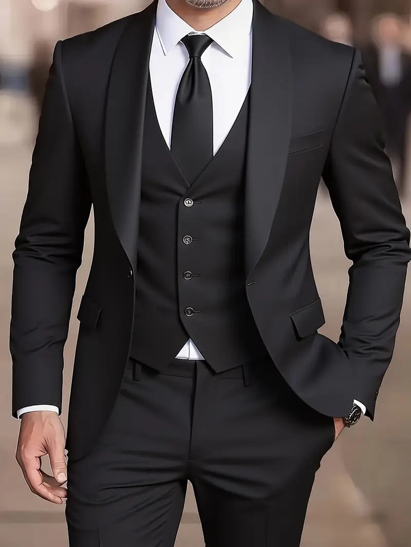 MAISON VALÉRIE | Costume à col chal pour hommes