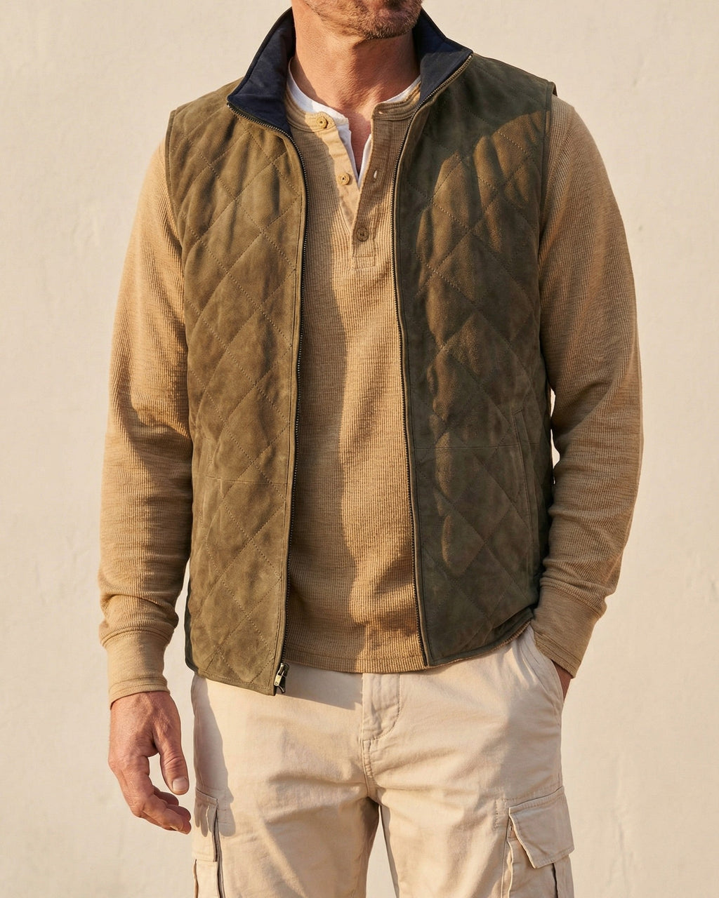 MAISON VALÉRIE | Gilet matelassé pour hommes